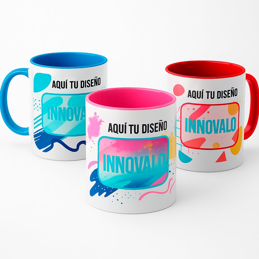 Taza de color Personalizada