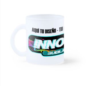 Taza cristal opaco Personalizada