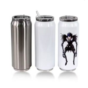 Termo DIY de 500ML, forma de lata - acero inoxidable